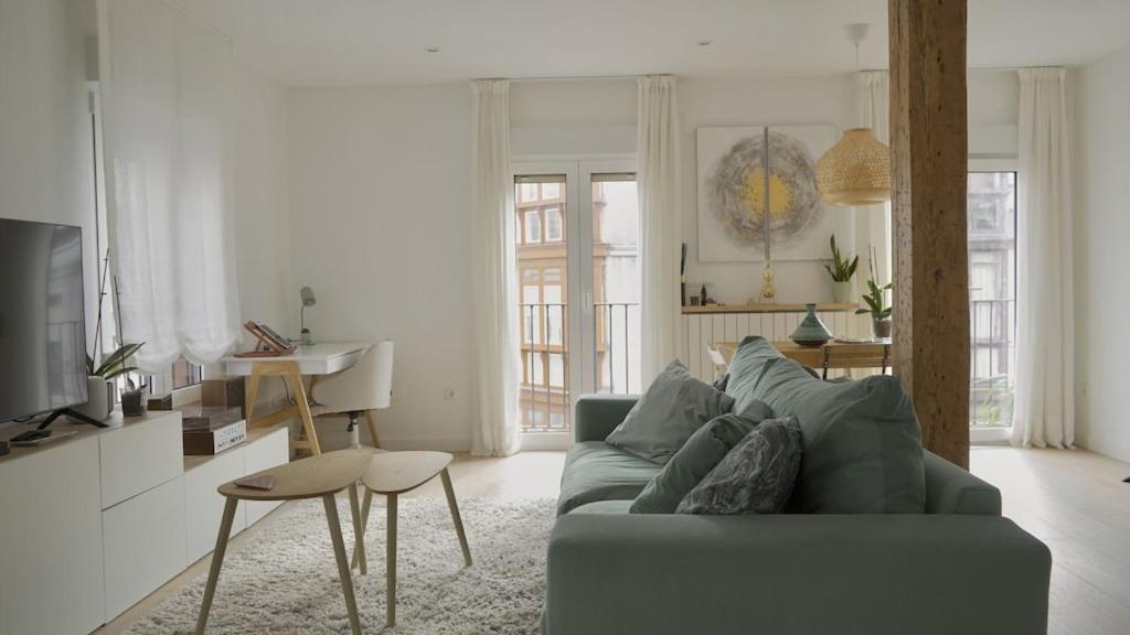 Moderno Y Luminoso En El Centro De Santander Apartment Luaran gambar